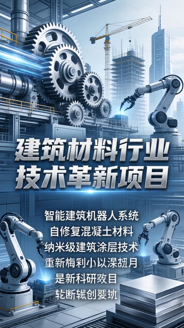 建材行业重大科技攻关项目发布｜绿色低碳发展新方向(图2)