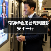 阎晓峰会见台泥集团张安平一行(图4) 阎晓峰会见台泥集团张安平一行(图4)