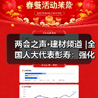 两会之声·建材频道 |全国人大代表彭寿：强化“好材料”创新供给 加快实施水泥碳排放双控（图1）