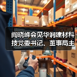 阎晓峰会见华润建材科技党委书记、董事局主席景世青一行(图3) 阎晓峰会见华润建材科技党委书记、董事局主席景世青一行(图3)