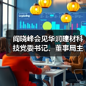 阎晓峰会见华润建材科技党委书记、董事局主席景世青一行(图2) 阎晓峰会见华润建材科技党委书记、董事局主席景世青一行(图2)