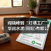 阎晓峰到“灯塔工厂”华润水泥(田阳)有限公司调研(图1) 阎晓峰到“灯塔工厂”华润水泥(田阳)有限公司调研(图1)